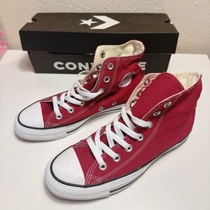 Converse Chuck Taylor All Star Canvas High Maroon M9613 Unisex New in box Size37